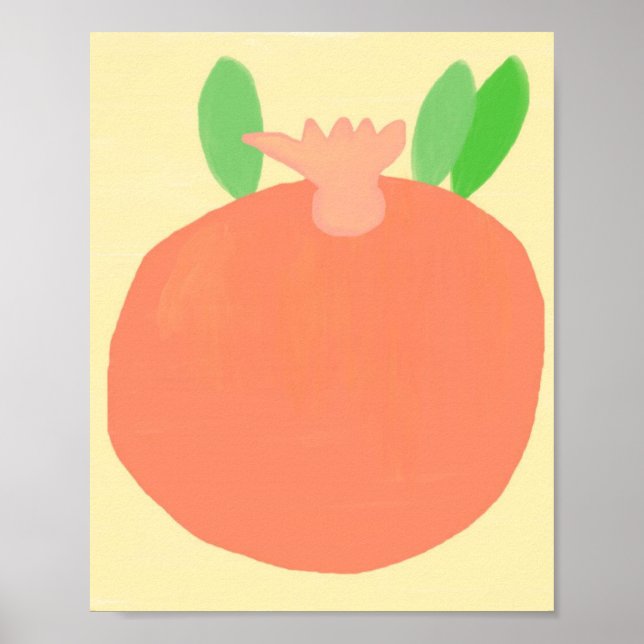 Poster pomenagrar pintura (Frente)