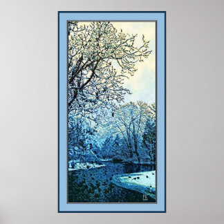 Pôster Pond Congelado