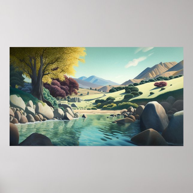 Poster Pond no vale (Frente)