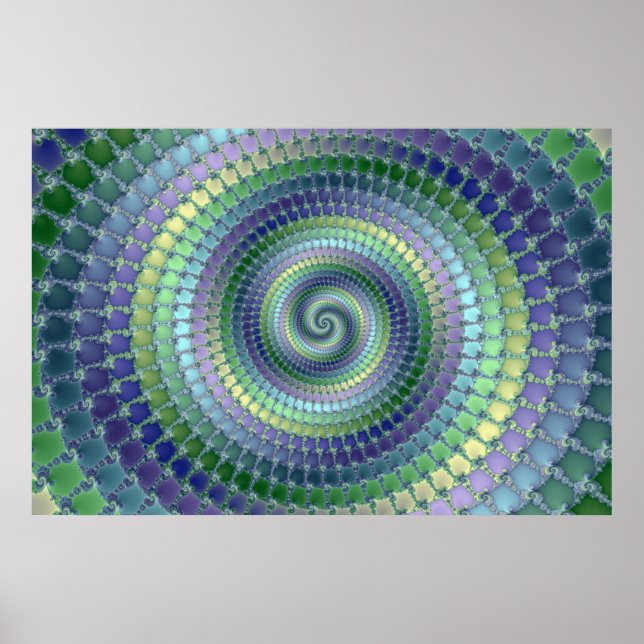 Poster Ponderação - Fractal (Frente)