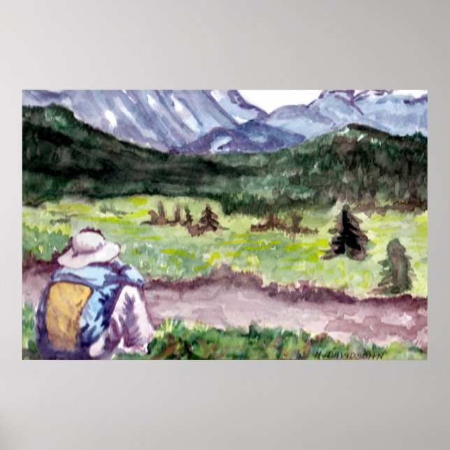 POSTER PONDEROSA REPRODUZ POR HARRIET DAVIDSOHN - ARTISTA (Frente)