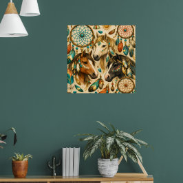 Poster Pôneis Apanhadores de Sonhos