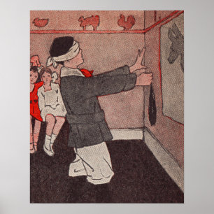 Pôster Ponha a cauda Donkey