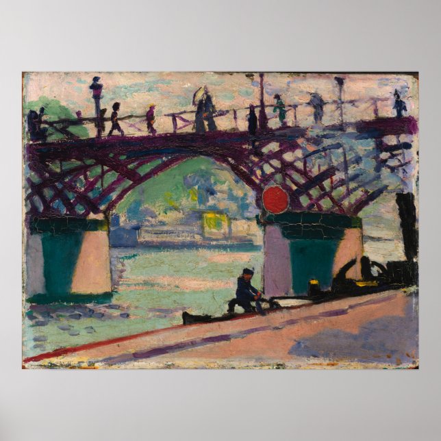 Poster Pont Des Arts | Henry Lyman Sačien (Frente)