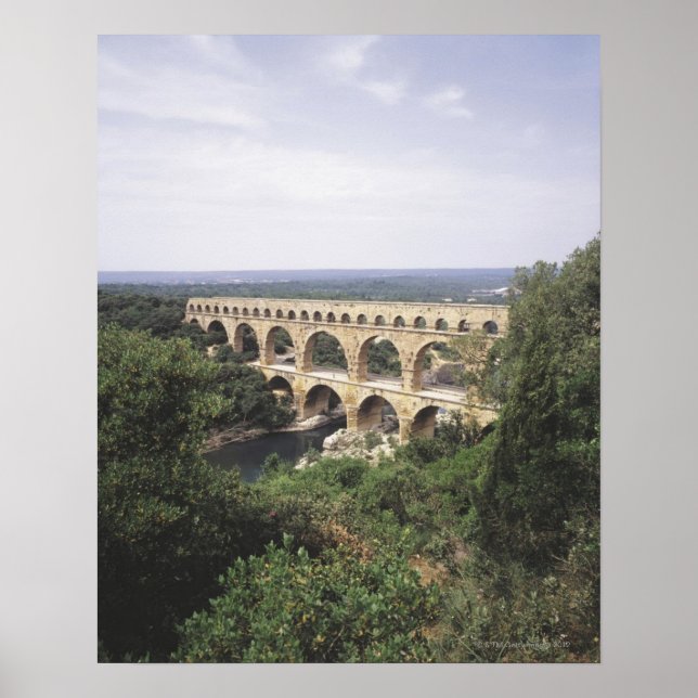 Poster Pont du Gard (Frente)