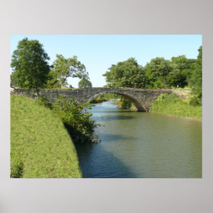 Pôster Ponte 1910 do arco da pedra da angra do Fox