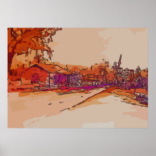 Poster Ponte Antiga Bayou Liberty