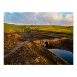 Pôster Ponte Antiga de Embalagem de Banhos