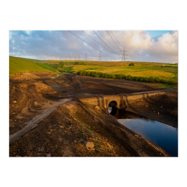 Pôster Ponte Antiga de Embalagem de Banhos (Frente)