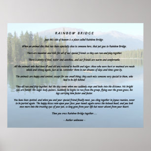 Poster Ponte arco-íris 2