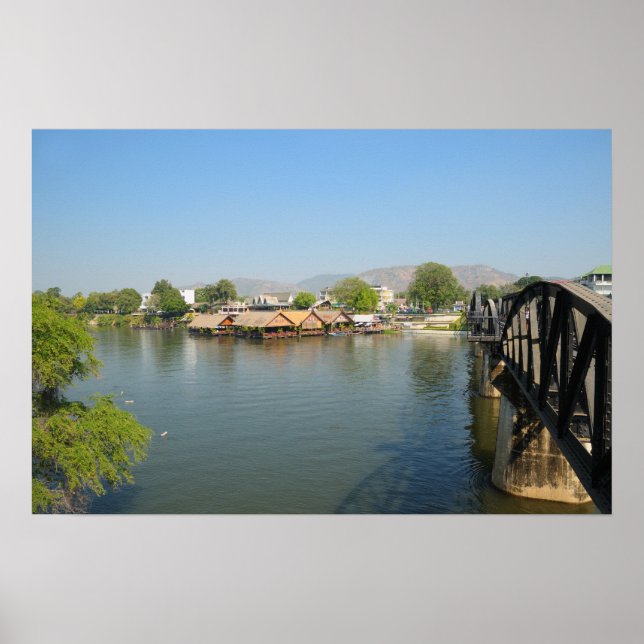 Poster Ponte através do rio Kwai (Frente)
