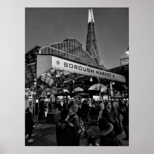 Poster Ponte Borough Market London