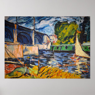 Poster Ponte Chatou Maurice de Vlaminck