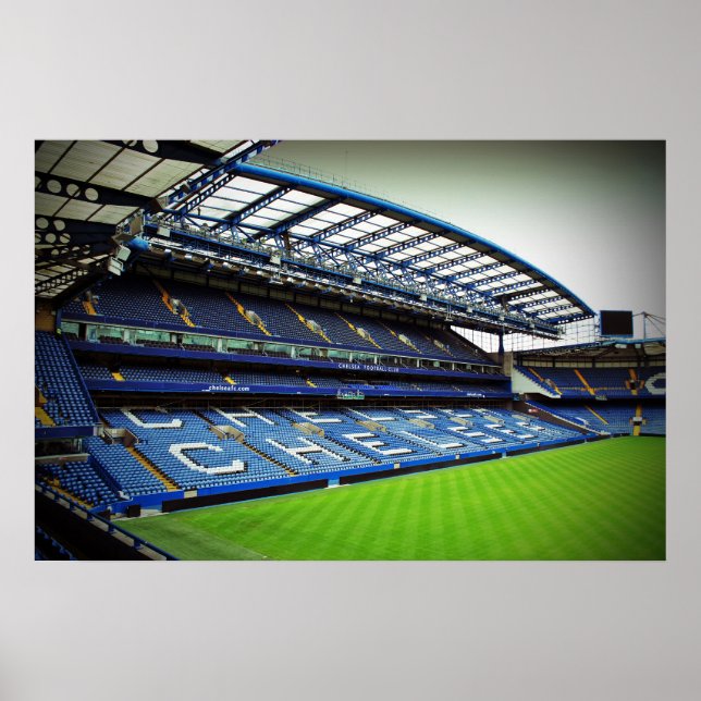 Poster Ponte Chelsea Stamford West Stand (Frente)