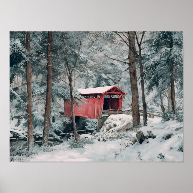 Poster Ponte coberta (Frente)