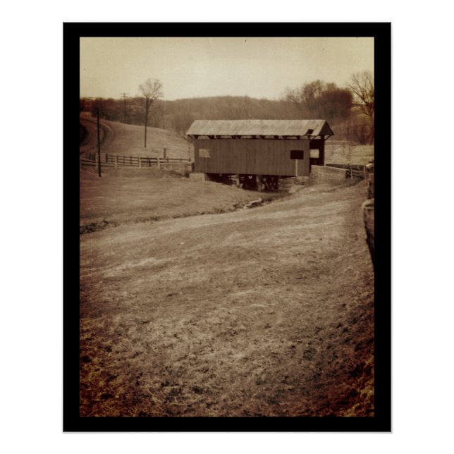 Pôster Ponte coberta (Frente)