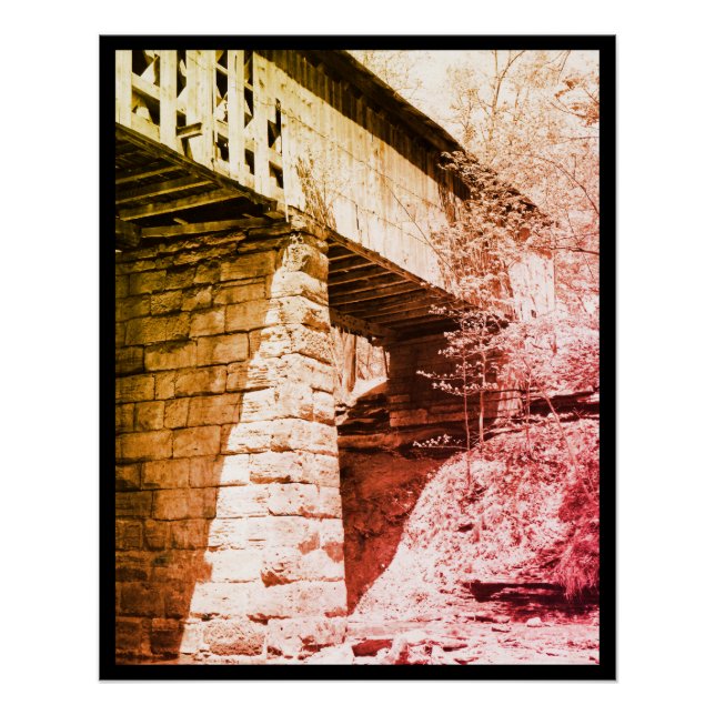 Pôster Ponte coberta (Frente)