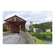 Ponte coberta, Downsville, Nova York