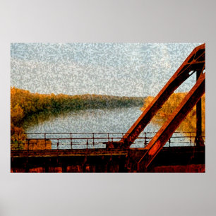 Poster Ponte da estrada de ferro
