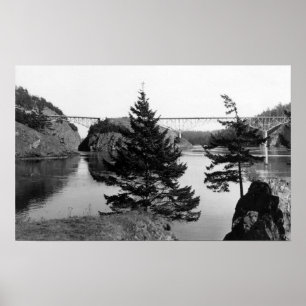 Pôster Ponte da passagem da decepção, opinião Photogra