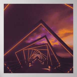 Poster ponte de alta velocidade