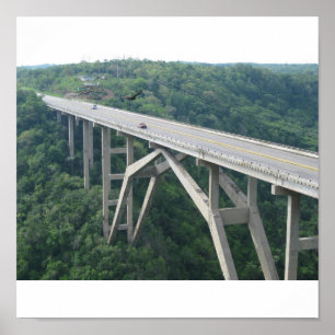 Pôster Ponte de Bacunayagua, Cuba