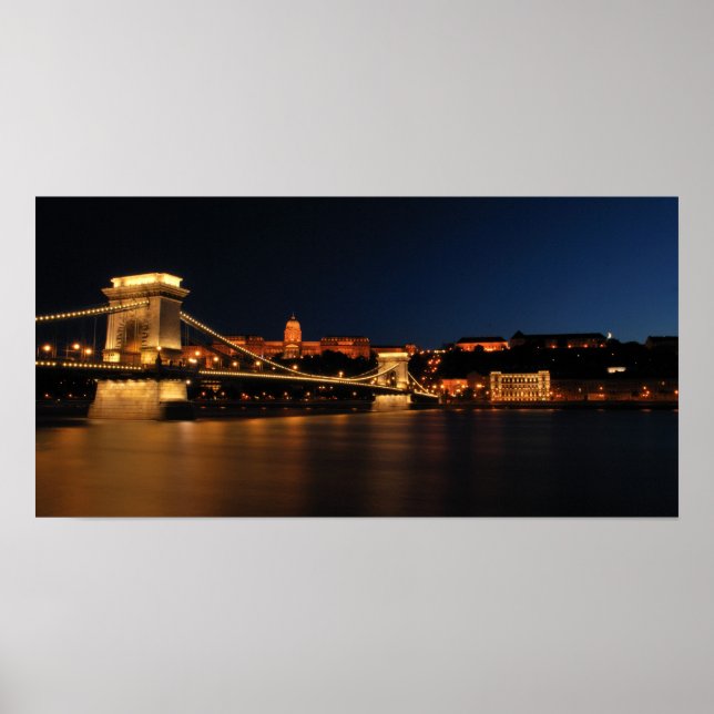 Poster Ponte de cadeia Budapeste (Frente)