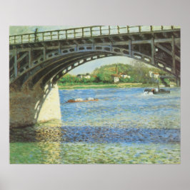 Pôster Ponte de Gustave Caillebotte na Argentina