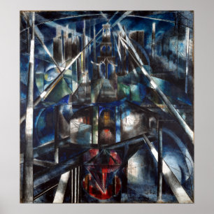 Pôster Ponte de Joseph Stella Brooklyn