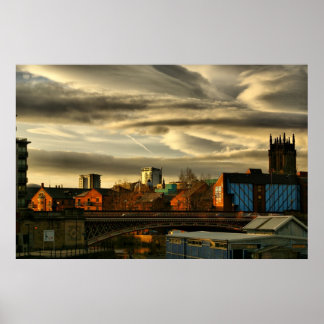 Pôster ponte de Leeds