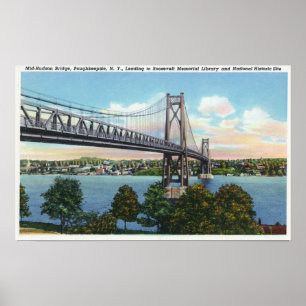Pôster Ponte de Médio-Hudson a histórico nacional de