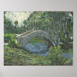Pôster Ponte de pedra velha, Nova Orleães, LA