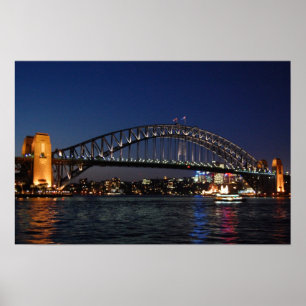 Poster Ponte de porto de Sydney