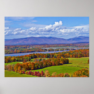 Poster Ponte de Rhinecliff na queda