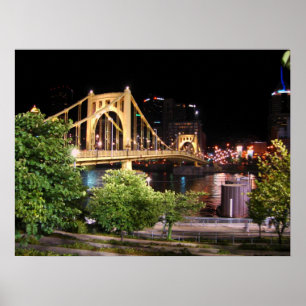 Pôster Ponte de Roberto Clemente - Pittsburgh,