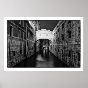 Poster Ponte de Sighs - Veneza/Itália