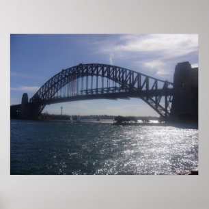 Pôster ponte de sydney harbor