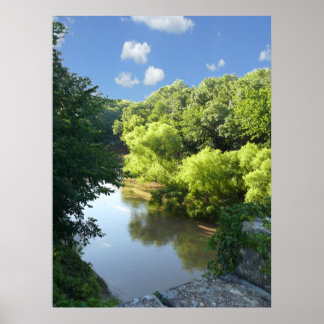 Pôster Ponte do arco de pedra de 1886