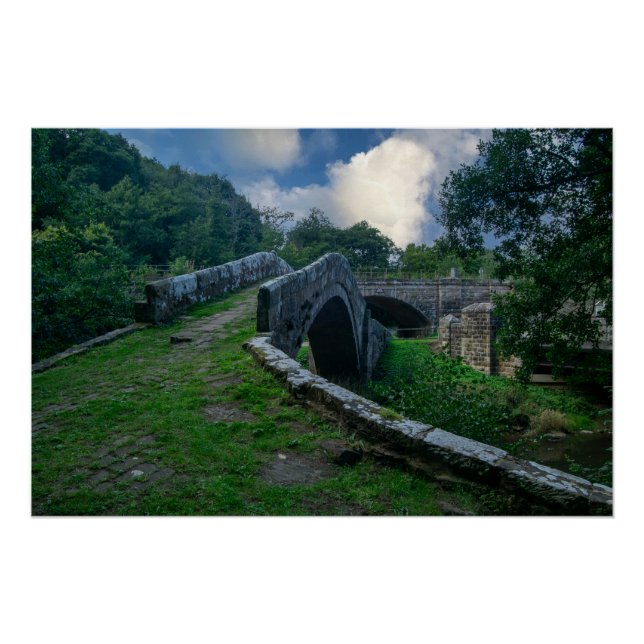 Pôster Ponte do Mendigo, Glaisdale (Frente)