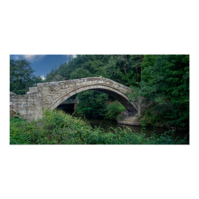 Pôster Ponte do Mendigo, Glaisdale (Frente)
