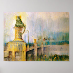 Poster Ponte do sapo de Windham County, CT