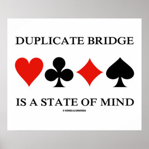 Poster Ponte Duplicada É Um Estado De Mente (Traços De Ca