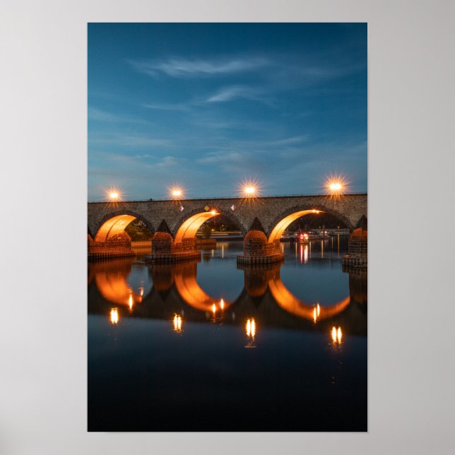 Poster Ponte em Koblenz Alemanha (Frente)