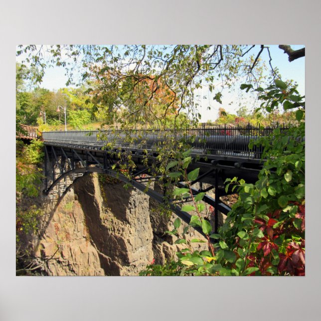 Poster Ponte em Mary Ellen Kramer Excelente Falls Park, N (Frente)