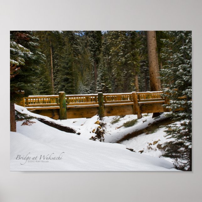 Poster Ponte em Wuksachi (Frente)