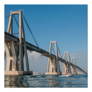 Pôster Ponte General Rafael Urdaneta Maracaibo Venezuela