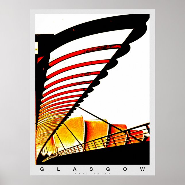 Poster Ponte Glasgow (Frente)