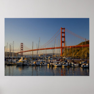 Pôster Ponte Golden Gate e São Francisco 2