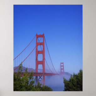 Pôster Ponte Golden Gate, São Francisco, Califórnia,