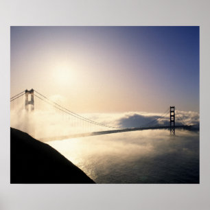 Poster Ponte Golden Gate, São Francisco, Califórnia, 2
